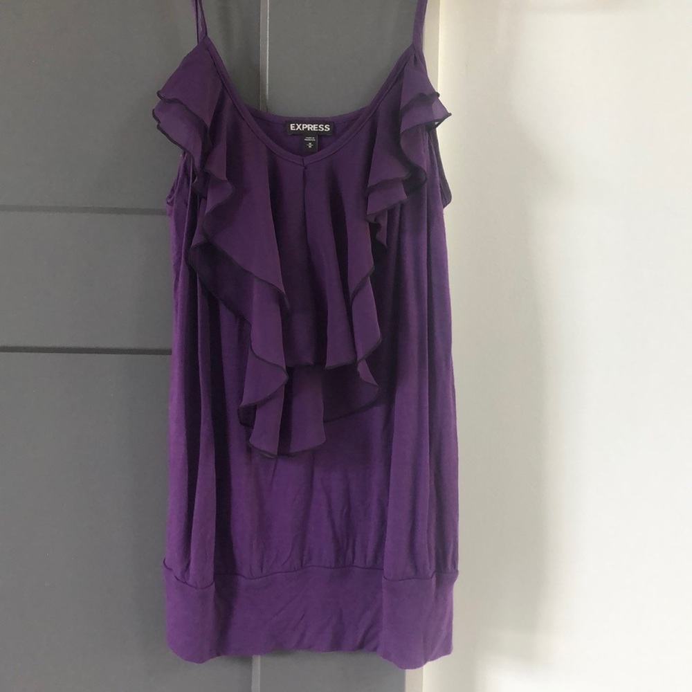 Women’s purple tank top